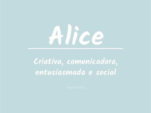 Alice