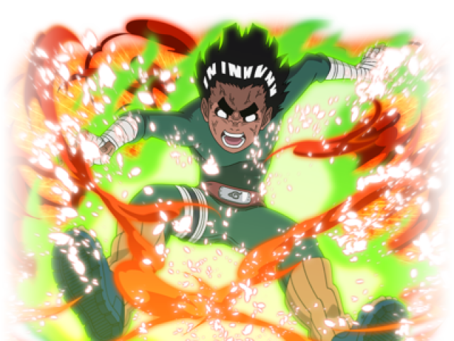 Se seu colega é o rock lee ele abriu o primeiro portão