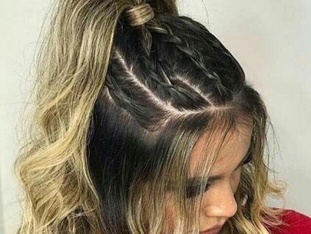 Trançinhas da raiz com cabelo curto