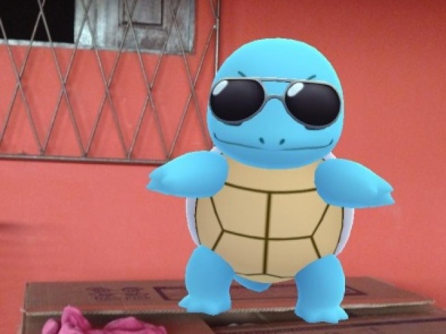 O squirtle é mais legal