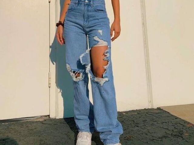 Jeans rasgada