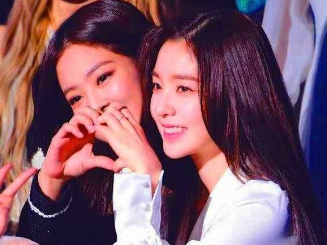 Jennie e Irene (Blackpink e Red velvet)