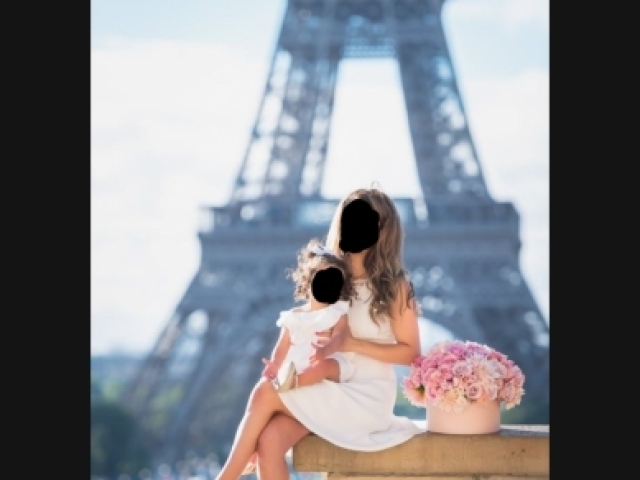 Vc e sua filha em paris