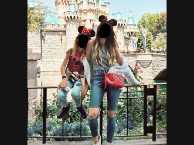 Vc e sua filha na disney