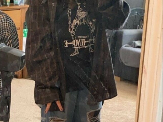 Grunge, prefiro moletons e calças largas! 🤠🙈