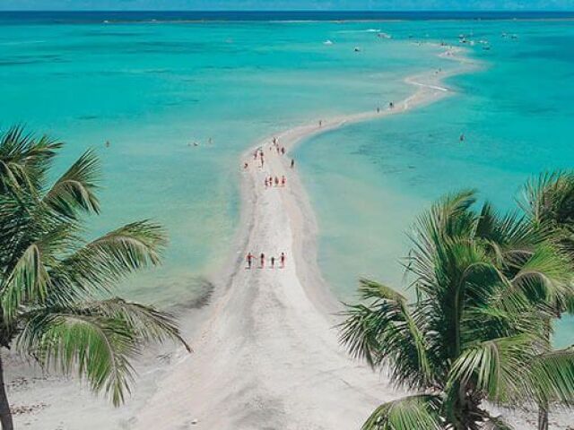 O MV terá cenas na praia