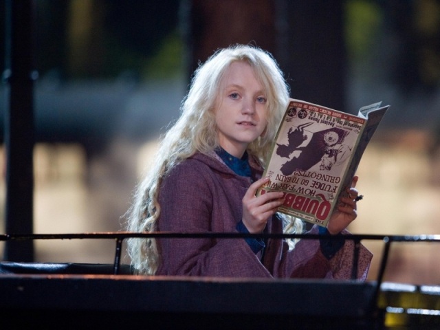 Luna Lovegood, gosto do seu ar :)