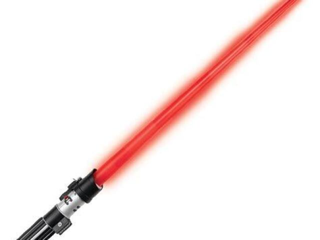Sabre de luz vermelho