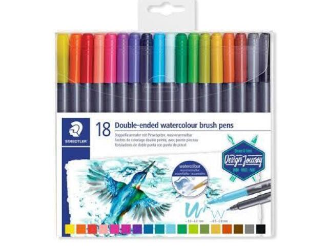 Brush Pens
Staedtler Marsgraphic Duo
18 cores