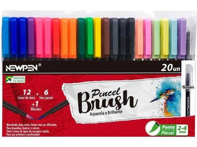 Brush Pens
Newpen Blender
19 cores + 1 blender