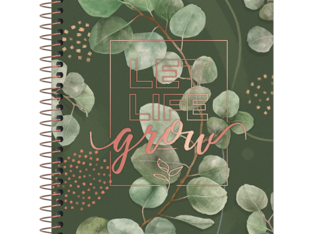 Caderno
Tilibra
"Let Life Grow"