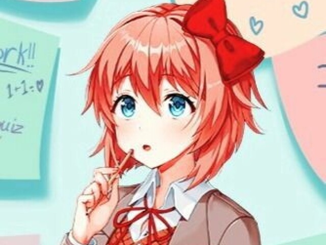 Sayori é a presidente!🍩