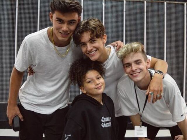 Bailey, Noah, Belinha e Josh