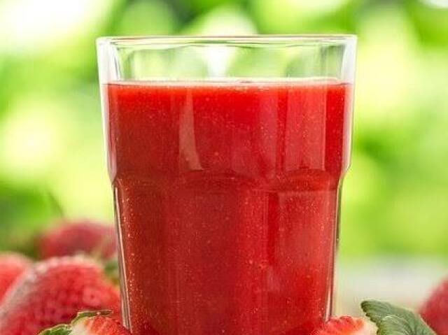 Suco de morango