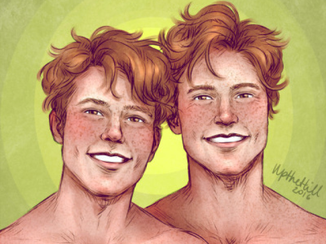 Fred e George Weasley.