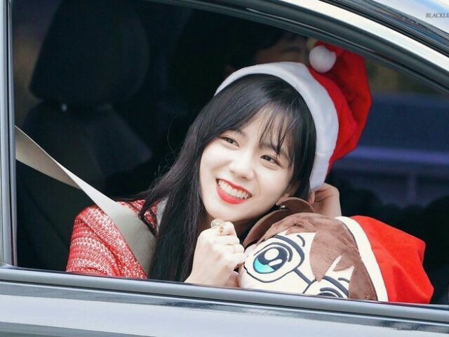 Ir com a Jisoo de caro desejando feliz natal para todo mundo que ver