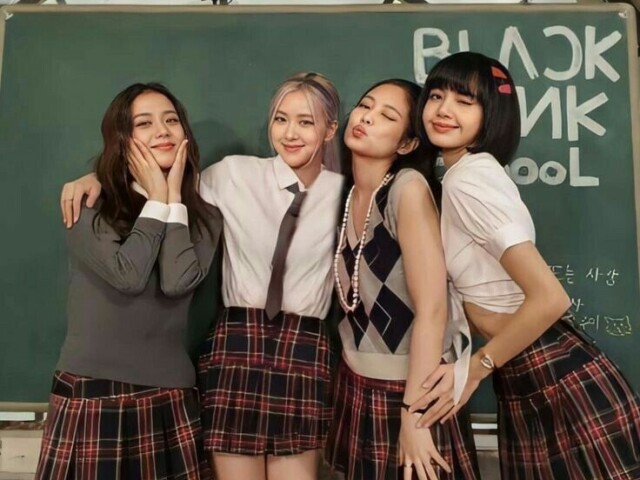 Elas no BLACKPINK School 💟