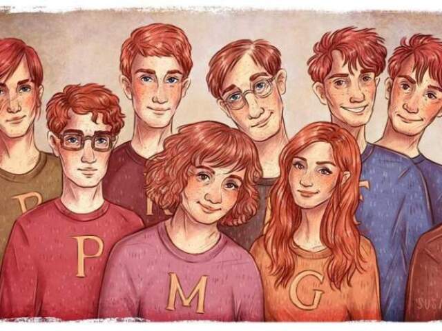 Família Weasley.