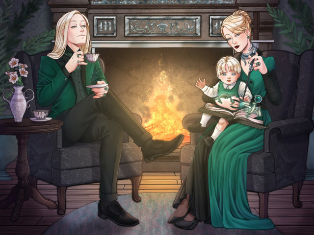 Família Malfoy.