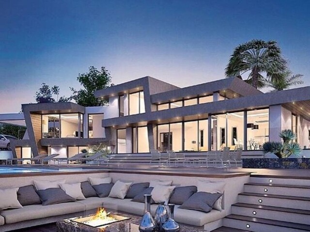 Uma casa de luxo