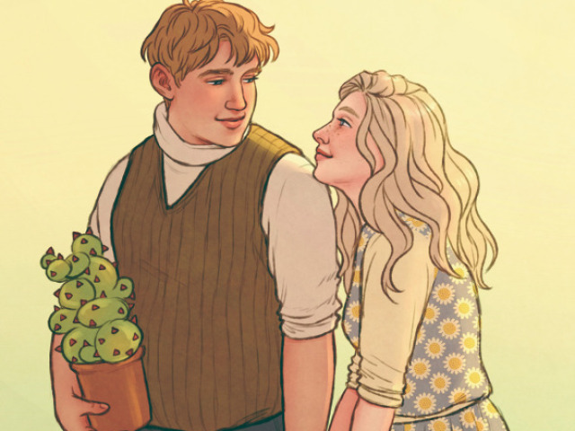 Neville Longbottom e Hannah Abbott