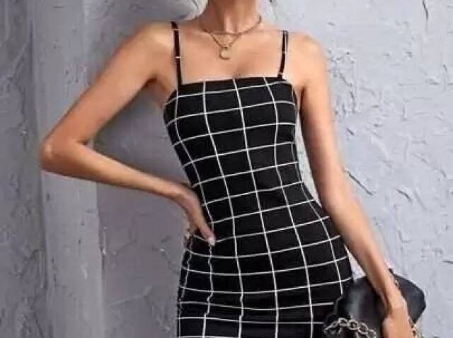 Vestido listrado