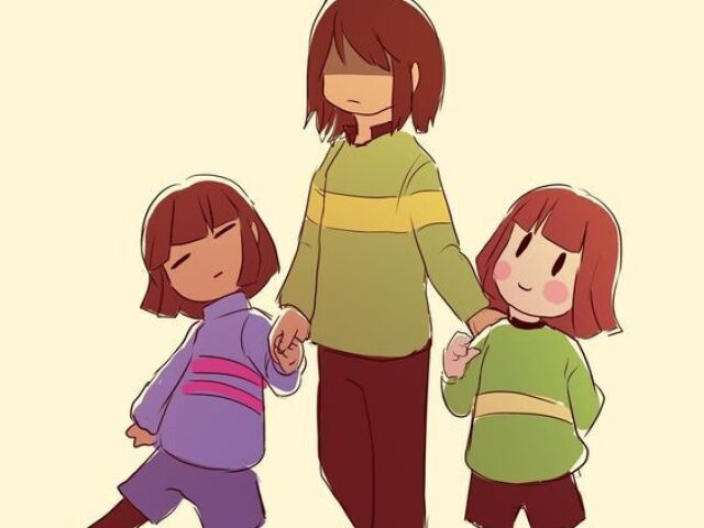 Frisk & Chara & Cris