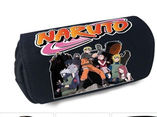 Esse estojo do Naruto