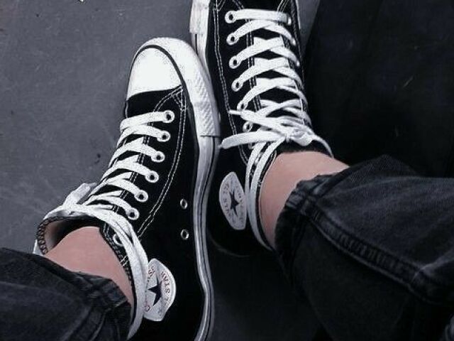 All star bem casual 🖤