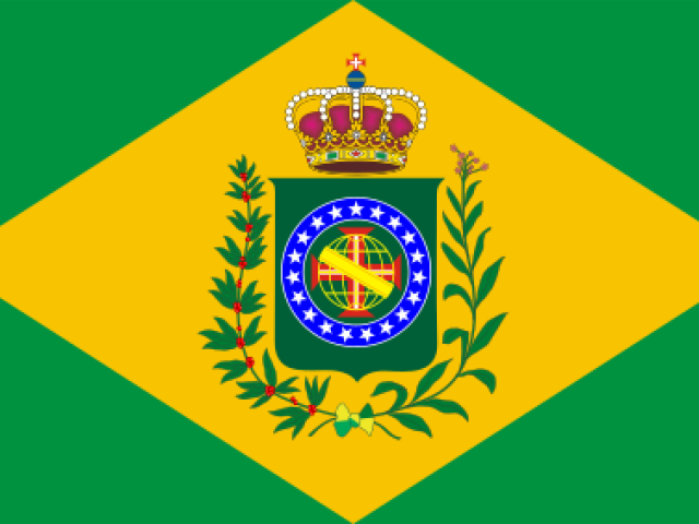 Bandeira do Império do Brasil por Jean Baptiste Debret