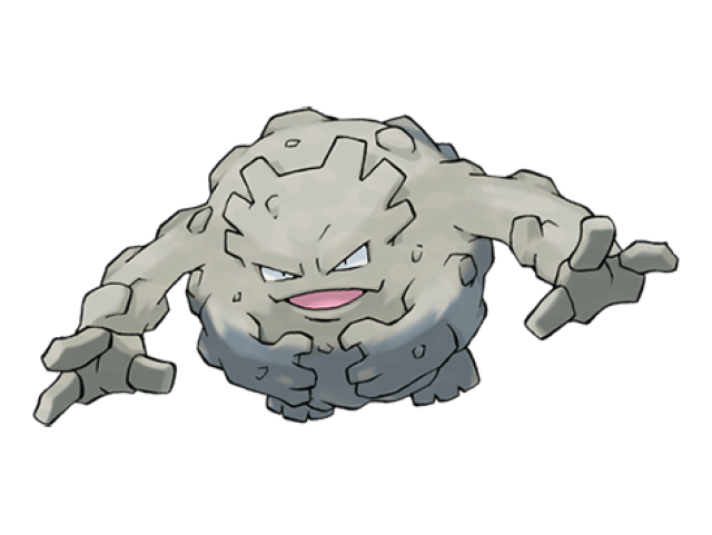 Geodude
Vai virar graveler