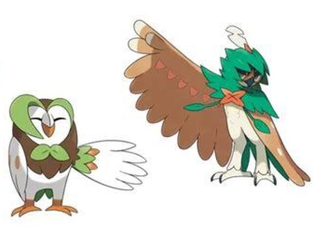 Dartrix e Decidueye