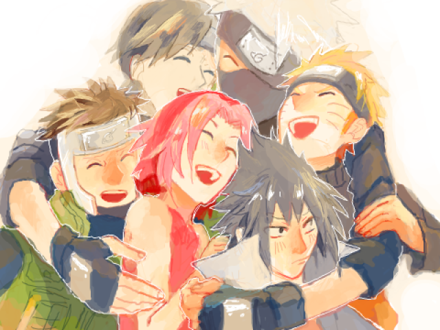 Kakashi líder do Time 7