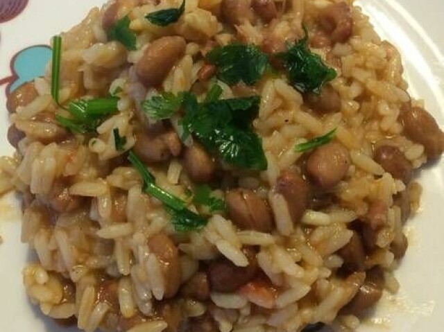 Arroz com feijao