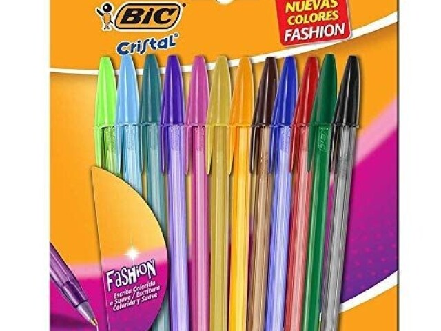 Essas Canetas coloridas da Bic