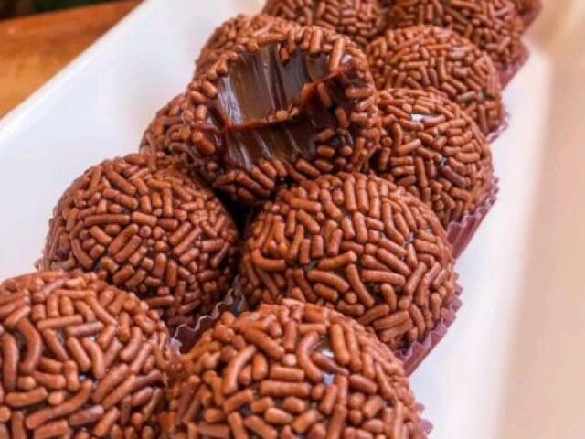 brigadeiro (fiquei com vontade)