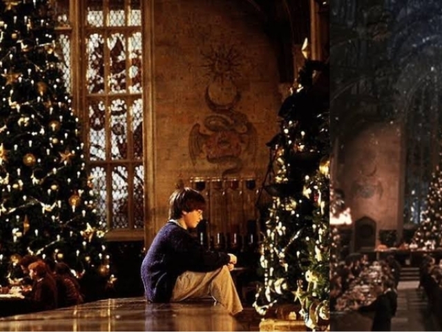 Quem deu este presente de natal para Harry Potter?