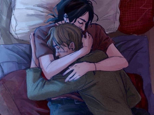 Sirius Black e Remus Lupin.