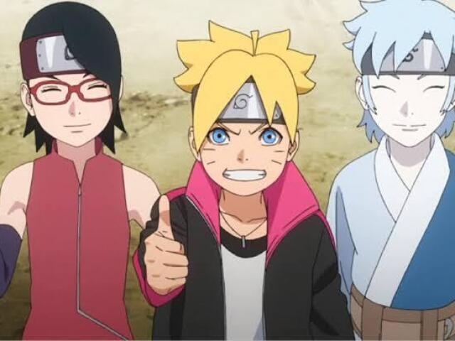 Sarada, Boruto, Mitsuki