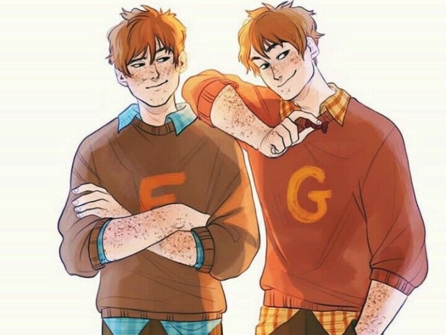 Fred e George Weasley.