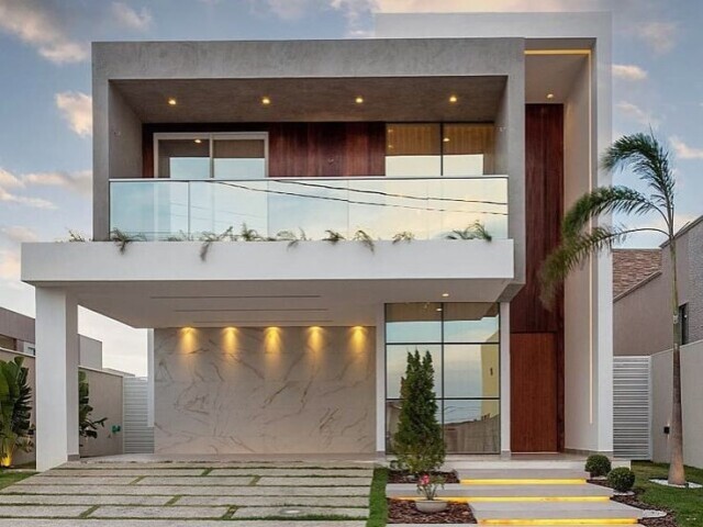 Casa luxuosa.