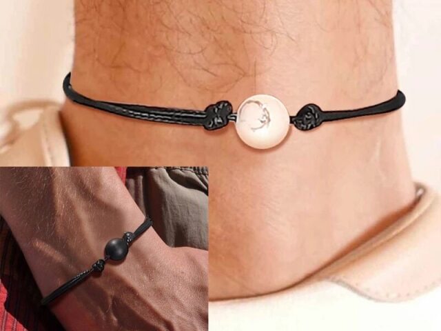 Amei!!!
pulseira tornozeleira masculina!!!