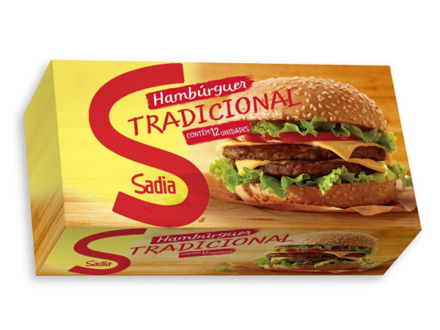 Carne de hambĂșrguer tradicional