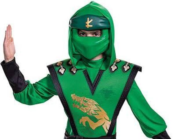 Meu uniforme ninja seria verde