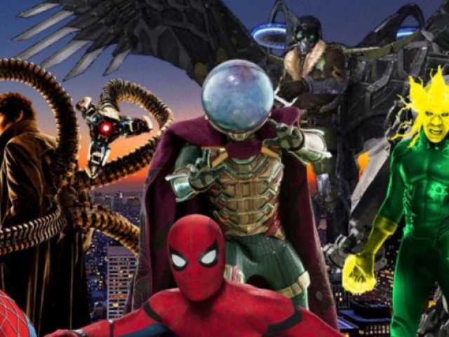 Mistério, Venom, homem Areia elétrico, lagarto, octopus, duende Verde