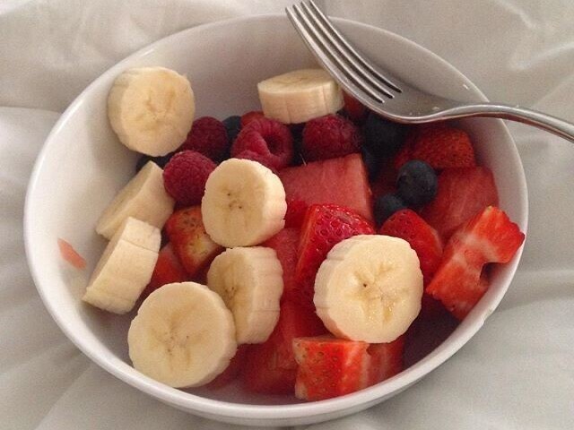 Morando e banana 🍓🍌💛❤️