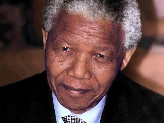 Nelson Mandela.