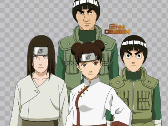 Time de gay sensei (neji hyuga rock lee tenten) tean 6