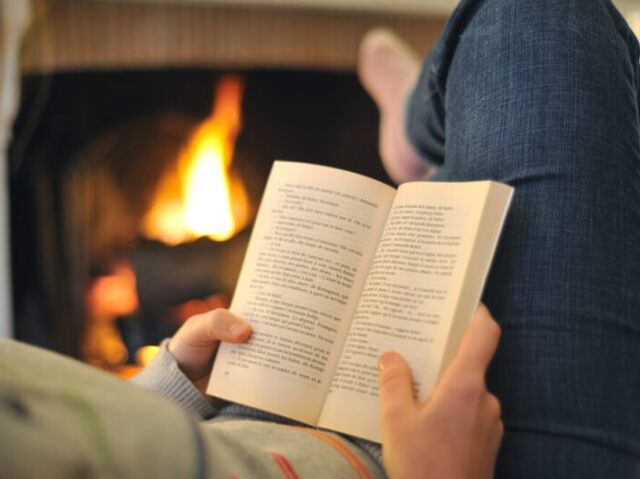 Coquei a leitura em dia.