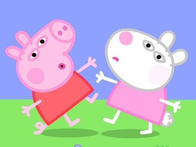 Peppa e suzie bebês